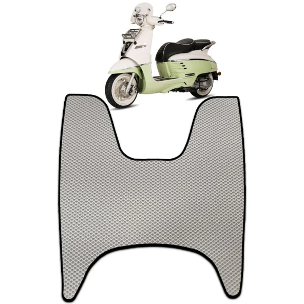 Bod Peugeot Django 125i Motor 3D Havuzlu Paspas Gri ürün görseli