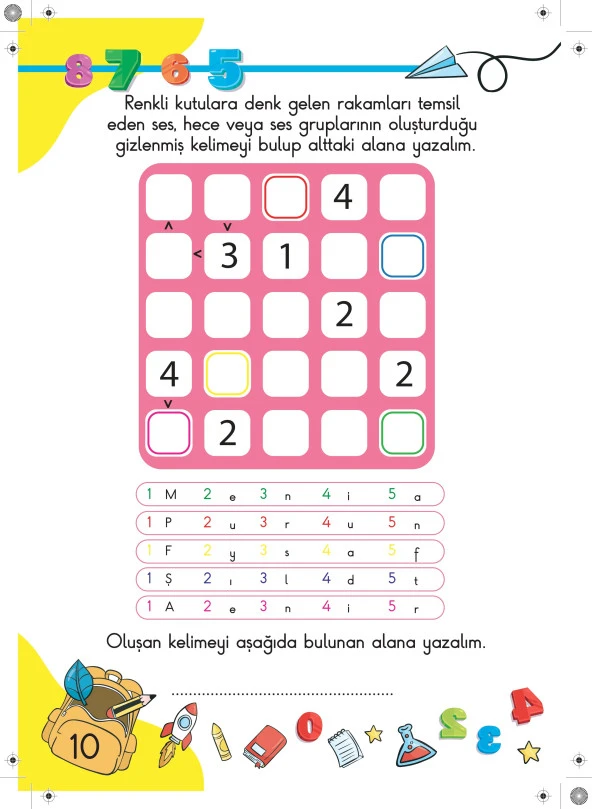 Çocuklar İçin Zeka & Dikkat Güçlendiren FUTOSHİKİ 3'lü Set - Yeni Nesil JAPON SUDOKU 7-99 Yaş - 5