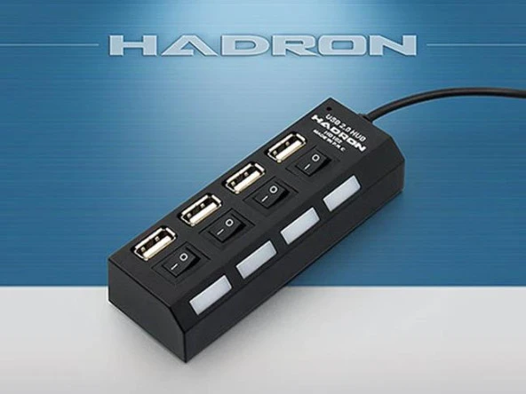 HADRON HD102 USB 2.0 HUB 4 PORT
