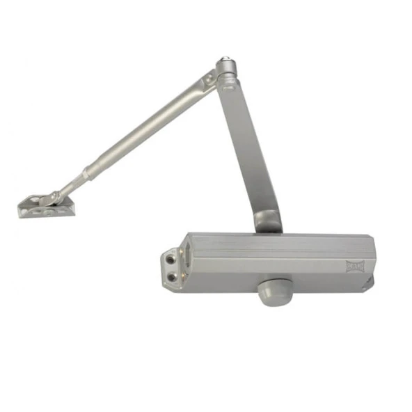 Çelik Kapı Hidroliği Kapı Durdurucu Yavaşlatıcı Yayı No: 5 Kapasite 80-120 Kilogram Gümüş Renk - Resim 5