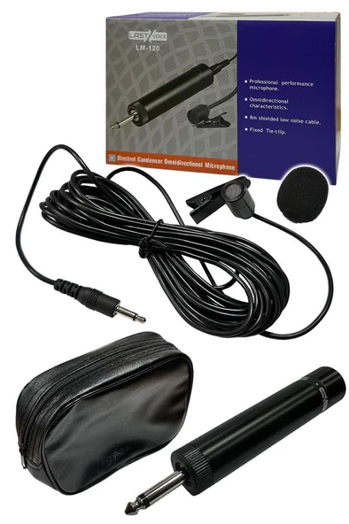 Lastvoice LM-120 Kablolu Ultra Hassas Cami Yaka Mikrofonu ürün görseli 1