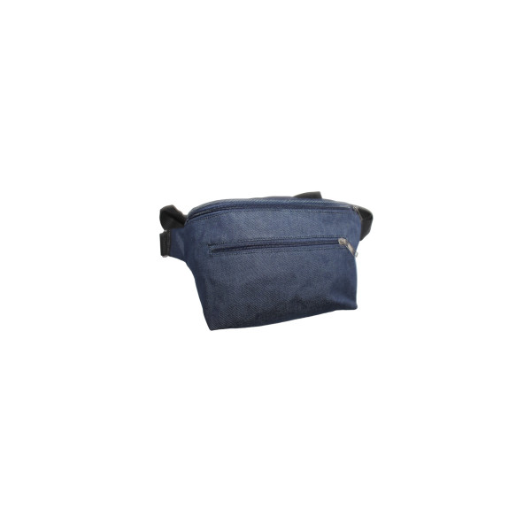 Mebes Denim Kumaş Bel Çantası Lacivert  ÇntBelKtLcvrt003 - 5