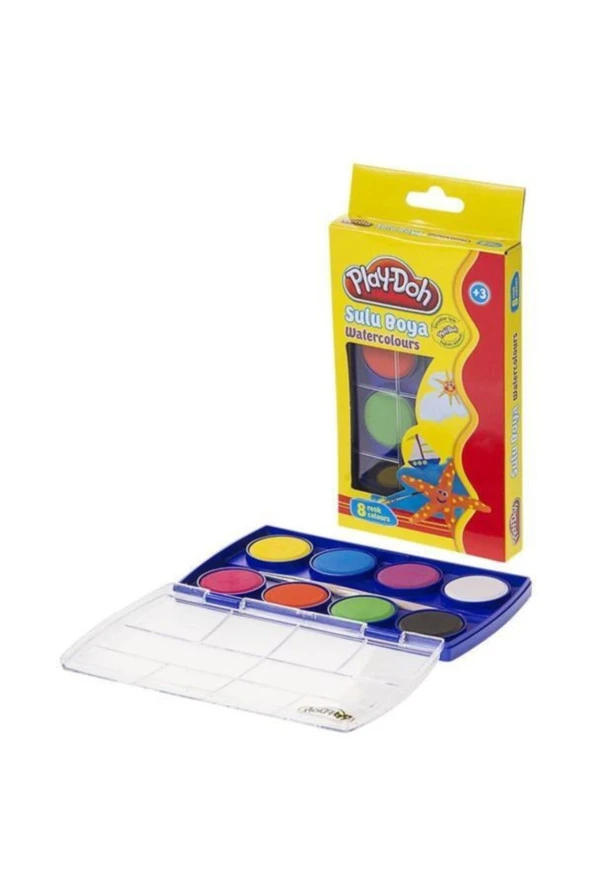 Play Doh Mavi Suluboya 8li