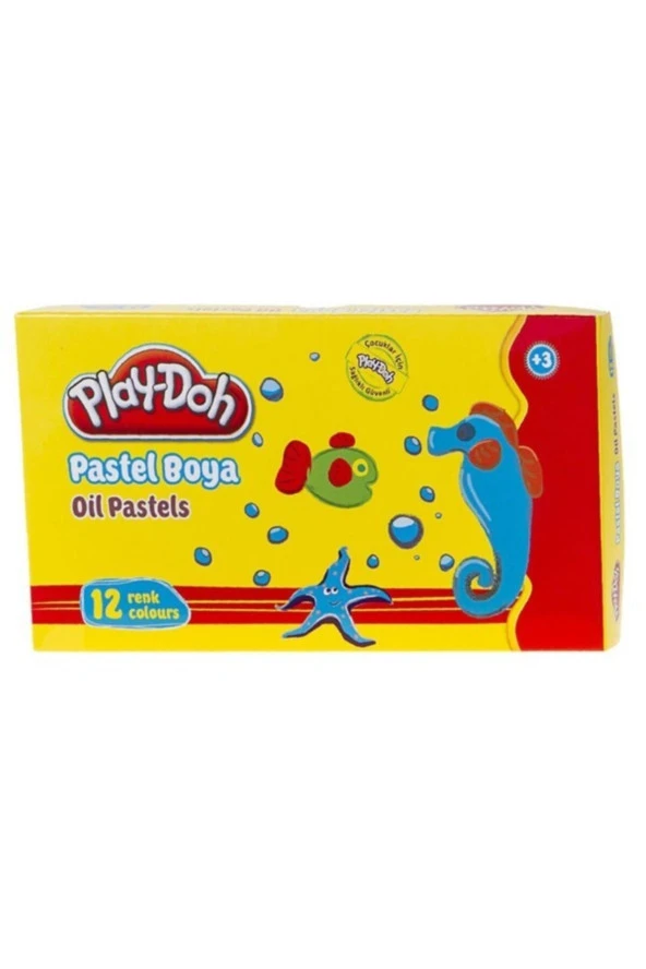 Play Doh Pastel Boya 12 Renk Pa002