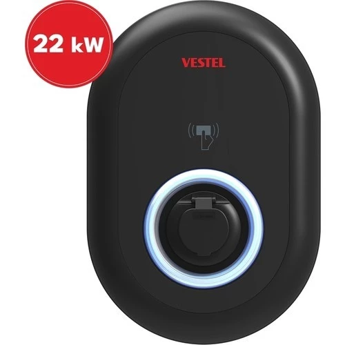 Vestel EVC04 22 kW Kablolu Elektrikli Araç Şarj İstasyonu