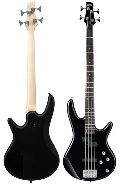 Midex MBG-400BK Üst Segment Profesyonel Bas Gitar 4 Telli (Softcase Gigbag ve kablo Dahil) - Resim 2