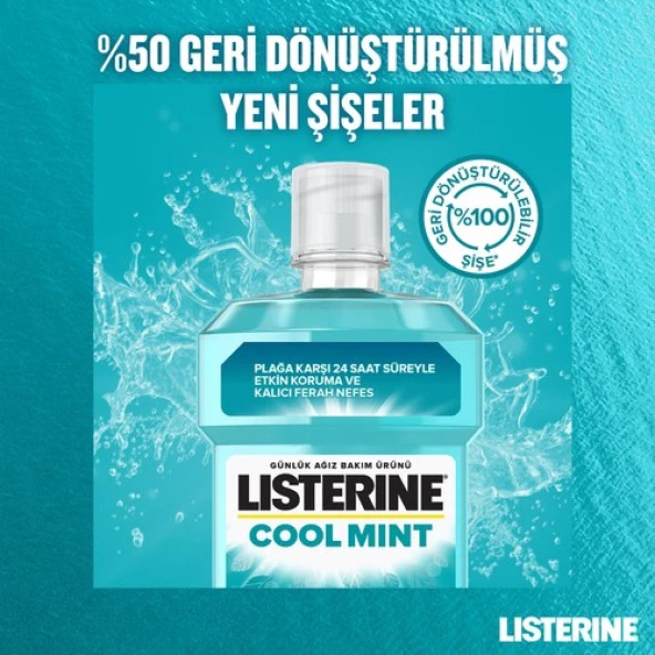 Listerine Cool Mint Ağız Bakım Suyu 250 Ml - 4