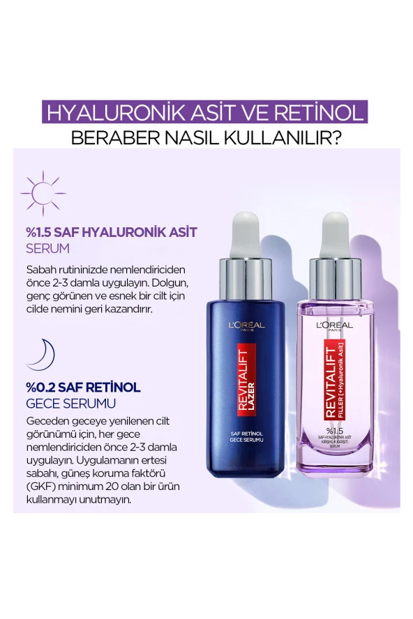 LOreal Paris Revitalift Filler 1.5 Saf Hyaluronik Asit Kırışıklık Karşıtı Serum- 30 ml - 3