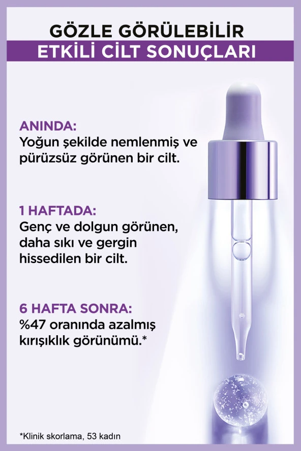 LOreal Paris Revitalift Filler 1.5 Saf Hyaluronik Asit Kırışıklık Karşıtı Serum- 30 ml - 7
