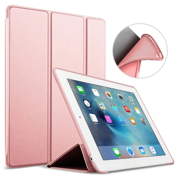 Apple iPad Pro 9.7 Kılıf Arkası Silikon Smart Case A1673 A1674 A1675 - 3