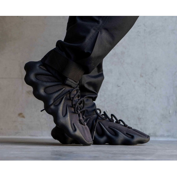 The Yeezy 450 Dark Slate Siyah Günlük Ayakkabı - 3