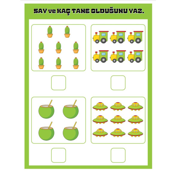 Okul Öncesi ve Birinci Sınıflar İçin FUL Matematik YAZ-SİL Seti (7 Kitap+3 Kalem) - 4