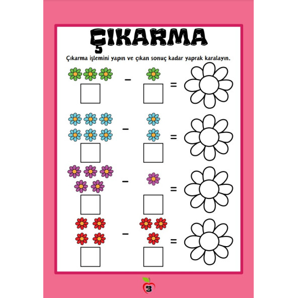 Okul Öncesi ve Birinci Sınıflar İçin FUL Matematik YAZ-SİL Seti (7 Kitap+3 Kalem) - 7