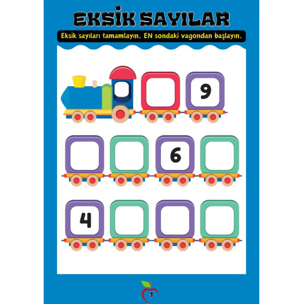 Okul Öncesi ve Birinci Sınıflar İçin FUL Matematik YAZ-SİL Seti (7 Kitap+3 Kalem) - 8