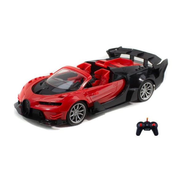 Galtoys 1:18 F/F Şarjlı Drift Bug.Spor Araba Kırmızı 797-26