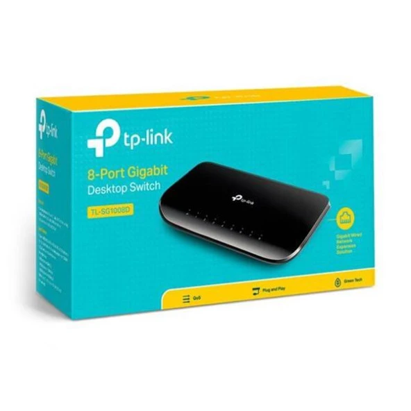 TP-LINK TL-SG1008D 8 PORT 10/100/1000 YONETILEMEZ DESKTOP SWITCH - 2