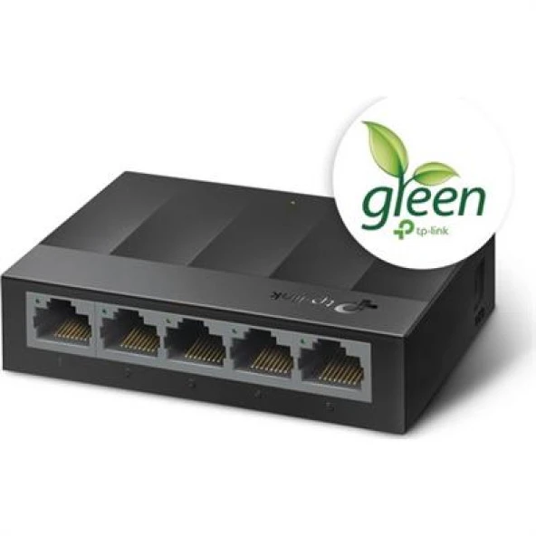 TP-LINK LS1005G 5 PORT 10/100/1000 YONETILEMEZ DESKTOP SWITCH PLASTİK KASA - 3