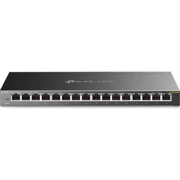 TP-LINK TL-SG116E 16 PORT 10/100/1000 YONETILEMEZ DESKTOP SWITCH