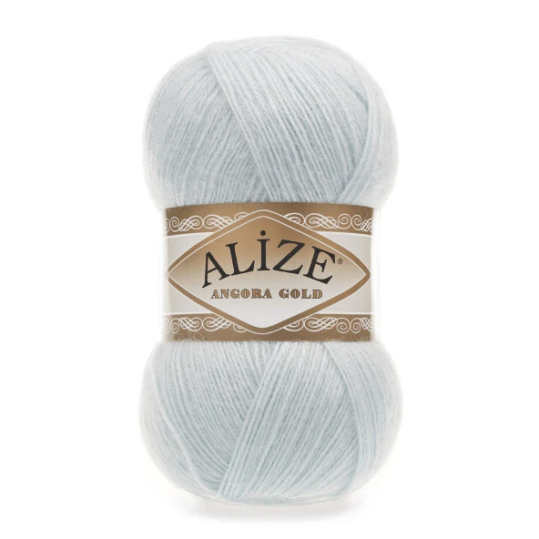 Alize Angora Gold El Örgü İpi 514 Buz Mavisi