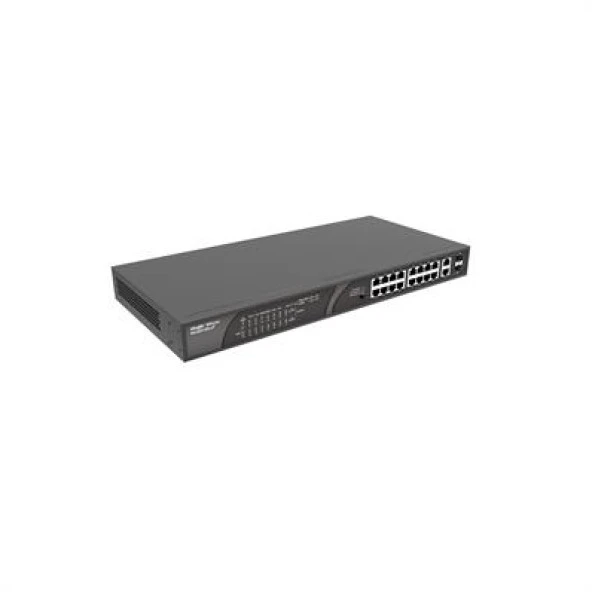 RUIJIE REYEE RG-ES118S-LP 16 PORT 10/100 16 PORT POE 2 X COMBO UPLINK 120W YONETILEMEZ RACK MOUNT SWITCH - 2