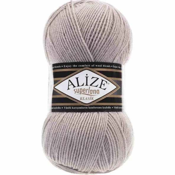 Alize Superlana Klasik Örgü İpi 652 Duman