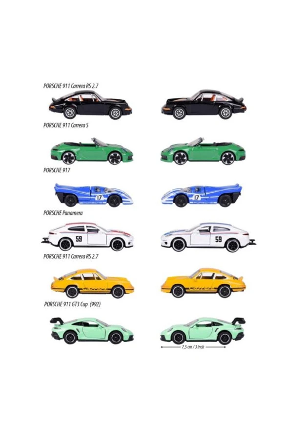 Porsche Premium Arabalar 209M-1 Porsche 911 Carrera S - Resim 4