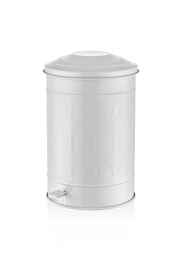 The Mia Prizma Çöp Kovası Mutfak Beyaz 37 Lt ürün görseli
