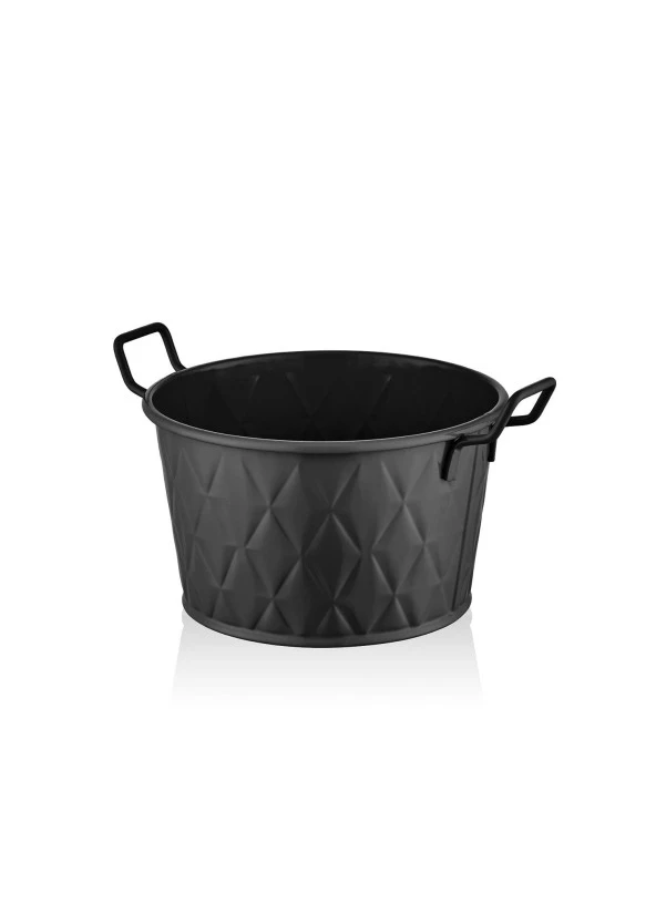 The Mia Prizma Ekmeklik Siyah 8 cm - 2
