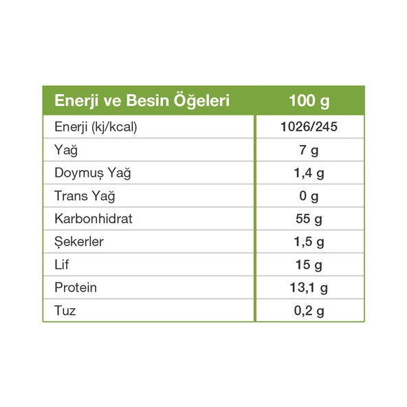 Kappadokia, Katkısız Yerli Yulaf Kepeği - 1 kg - 2