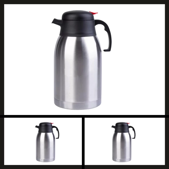 Uyguna-Yakala (ss20Q)2 Lt Çift Kat Çelik Termos-ERM.116