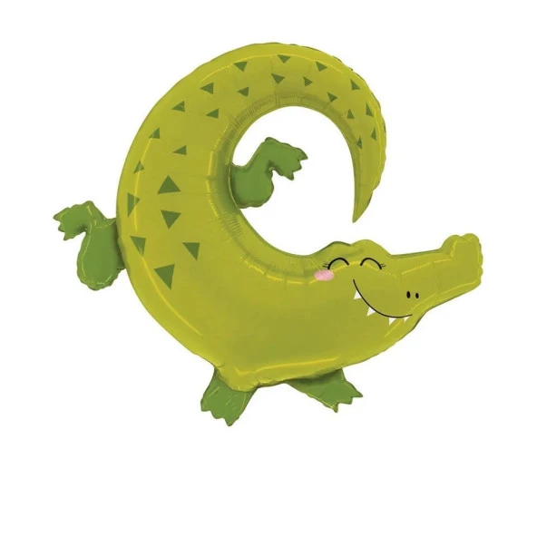 Timsah Folyo Balon 85x40 cm ürün görseli