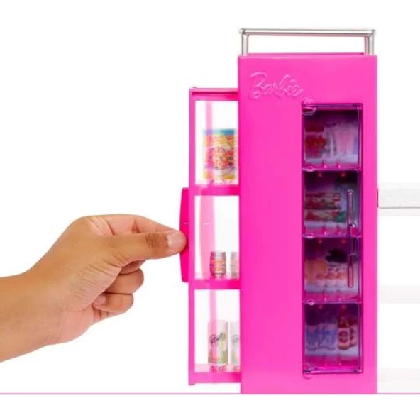 Barbie Mini Büfe Oyun Seti HJV38 - 2