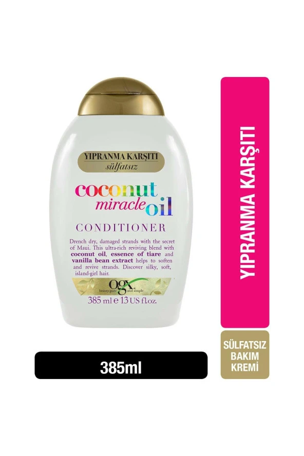 OGX Coconut Miracle Oil Conditioner 385ml