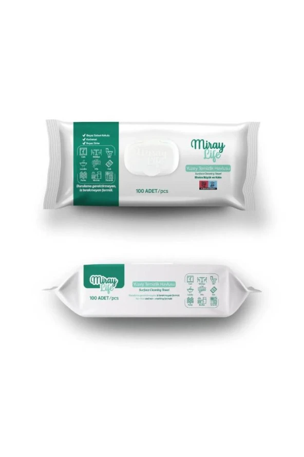 Miray Life Easy Clean Yüzey Temizlik Havlusu 12ADET 1 KOLİ