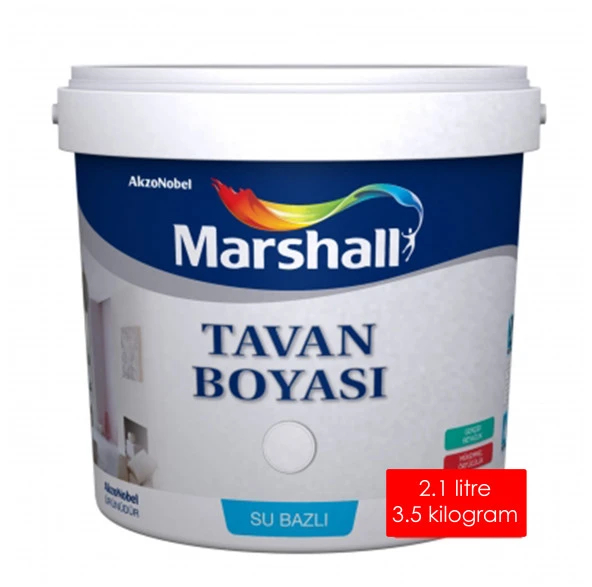 MARSHALL TAVAN BOYASI BEYAZ 2.1 LT HACİM 3.5 KG AĞIRLIK