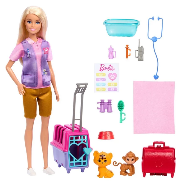HRG50 Barbie Veteriner Mini Oyun Seti - 2