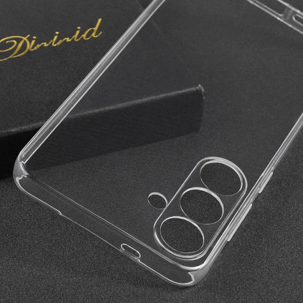 Samsung Galaxy S24 Kılıf Şeffaf Silikon Hibrit Case Kapak - Resim 3