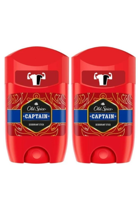 Deo Stick 50 ml Captain X 2 Adet - 2