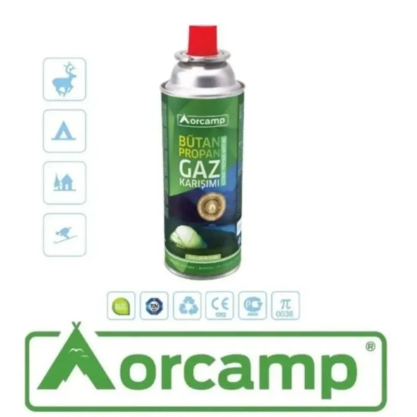ORCAMP SİBOPLU GAZ KARTUŞU (TÜP) 227 GR (KTS-227) - 3