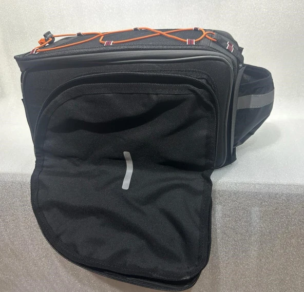 SQUARE S-430 Heybeli Arka Bagaj Folding - Siyah - 2
