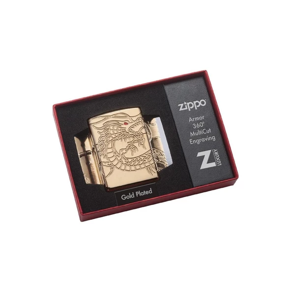Zippo Çakmak 29265 Chinese Dragon - 5