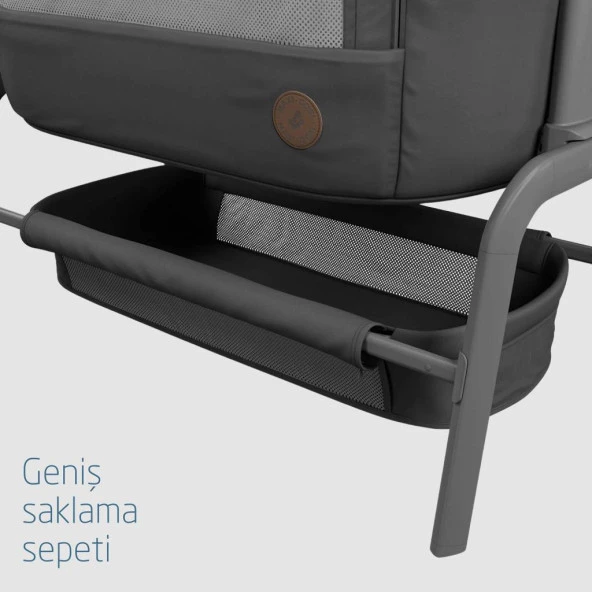 Maxi Cosi Iora Katlanabilir Anne Yanı Beşik Beyond Graphite Eco - 10