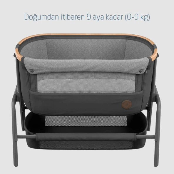 Maxi Cosi Iora Katlanabilir Anne Yanı Beşik Beyond Graphite Eco - 2
