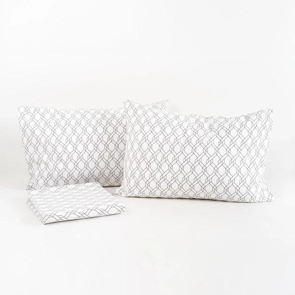 Soley | Mix & Match | Limoges | %100 Pamuklu Çift Kişilik Çarşaf Seti - 3