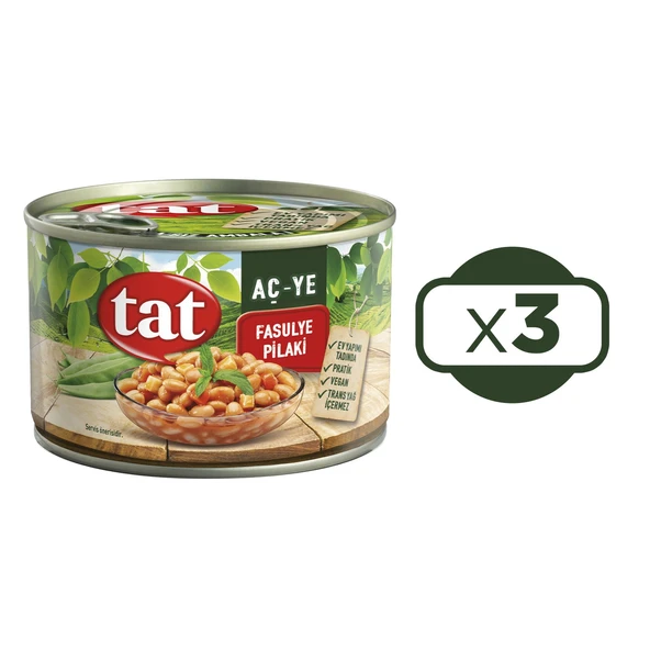 Tat Fasulye Pilaki 400 gr 3 lü - 2