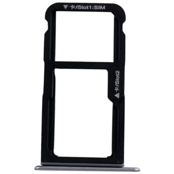 Huawei P20 Sim Kart Tepsisi Eml-l09 Sim Tray - Siyah