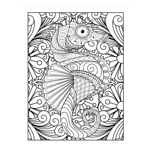 Büyülü Mandala Boyama Kitabı (Herkes İçin) - 6