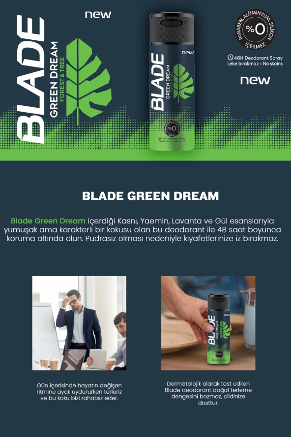 Green Dream Deodorant 6x150ml - 3
