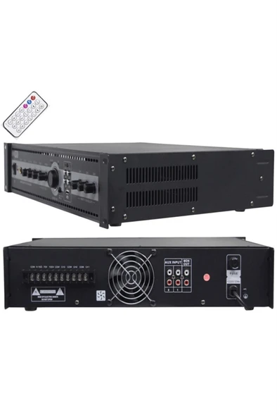 Hepa Merz Hm-5002 3 Bölgeli Anfi 450 Watt Trafolu Usb (3x150W) - Resim 2