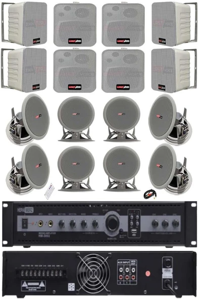 Lastvoice Double Paket-5 Anfili Duvar ve Tavan Hoparlör Seti ürün görseli